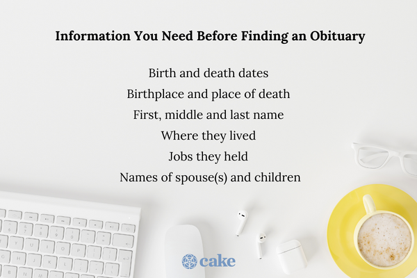 What Information Should You Gather Before Finding an Obituary in Canada?